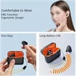 Sports Digital Display Wireless Bluetooth In-Ear Headphones | https://www.bestnamebadges.com