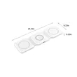 3 in 1 Portable Magnetic Desktop Foldable Wireless Charger | https://www.bestnamebadges.com
