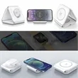 3 in 1 Portable Magnetic Desktop Foldable Wireless Charger | https://www.bestnamebadges.com