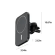 Stock Magnetic Wireless Fast Charging Car Mount Charger | https://www.bestnamebadges.com