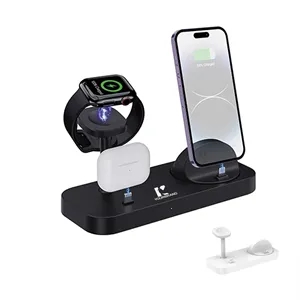 New 3-in-1 mobile phone earphone watch dock wireless charger