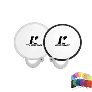 Handled Portable Foldable Round Flying Disc Fans for Summer