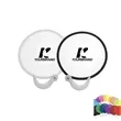 Handled Portable Foldable Round Flying Disc Fans for Summer | https://www.bestnamebadges.com