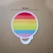 Handled Portable Foldable Round Flying Disc Fans for Summer | https://www.bestnamebadges.com