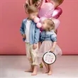 Handled Portable Foldable Round Flying Disc Fans for Summer | https://www.bestnamebadges.com