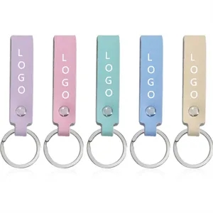 Classic Metal Leather Key Chain