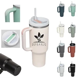 40 oz SipTek Vacuum Mug with Straw