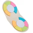 Recycled Milk Carton Round Sticky Notes Pad | https://www.bestnamebadges.com