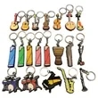 Custom Shaped PVC Keychains | https://www.bestnamebadges.com