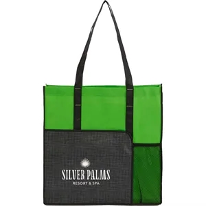 Radius Recycled Non-Woven Tote | https://www.bestnamebadges.com