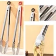 Stainless Steel Kitchen Tongs | https://www.bestnamebadges.com