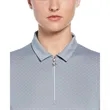 Callaway® All Over Stitched Women's Chev Polo Shirt | https://www.bestnamebadges.com