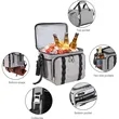 Large Double Layer Waterproof Box Proof Cooler Backpack | https://www.bestnamebadges.com