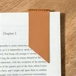 Handmade Leather Bookmark Corner Marker Clip Read Sign | https://www.bestnamebadges.com