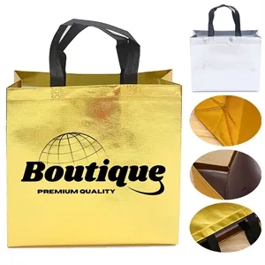 Laser Nonwoven fabrics Reusable Large Gift Tote Bags