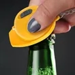 Mini Flashlight Bottle Opener Small Safety Hat Keychain | https://www.bestnamebadges.com
