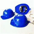 Mini Flashlight Bottle Opener Small Safety Hat Keychain | https://www.bestnamebadges.com