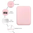 Magnification LED Compact Makeup Mirror with Light | https://www.bestnamebadges.com