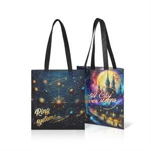 Custom Sublimated Non Woven Shopping Tote Bag