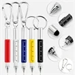 Multi-Function Keychain Six functions Tool Pen | https://www.bestnamebadges.com