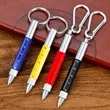 Multi-Function Keychain Six functions Tool Pen | https://www.bestnamebadges.com