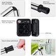 Reusable Folding Straws with Carrying Case | https://www.bestnamebadges.com