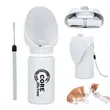 Portable Foldable Walking Dog Drinking Cup | https://www.bestnamebadges.com