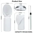 Portable Foldable Walking Dog Drinking Cup | https://www.bestnamebadges.com
