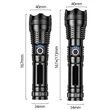 Rechargeble Super Bright LED Flashlight | https://www.bestnamebadges.com
