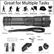 Rechargeble Super Bright LED Flashlight | https://www.bestnamebadges.com