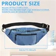 Large Capacity Crossbody Fanny Pack | https://www.bestnamebadges.com