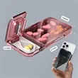 Travel  Small Pill Organizer Cutter | https://www.bestnamebadges.com