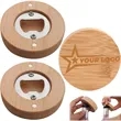 Wood Fridge Magnets Bottle Opener | https://www.bestnamebadges.com