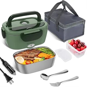 Portable Electric Lunch Box Food Heater 3 in 1