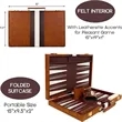 Classic Backgammon Board Set 15Inches | https://www.bestnamebadges.com