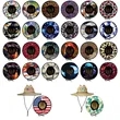 Customizable Straw Hat  Full Color Underbrim & Patch | https://www.bestnamebadges.com