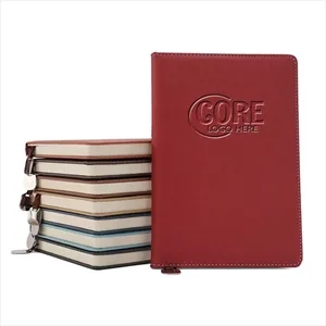 A5 PU Plain Notebook