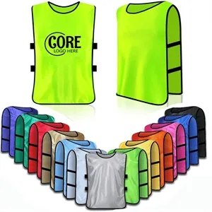 Pinnies Scrimmage Vests for Kids, Youth and Adults