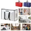 Extra Large Clear Storage Bag with Zipper and Handle | https://www.bestnamebadges.com