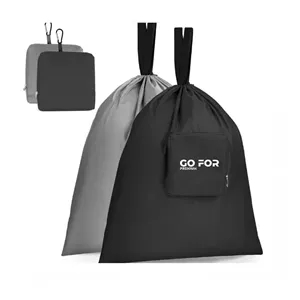 Dirty Laundry Bag with Handles and Aluminum Carabiner