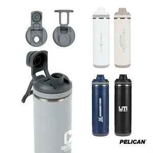 Pelican Pacific™ Chug 26 oz. Recycled Double Wall Stainle... | https://www.bestnamebadges.com