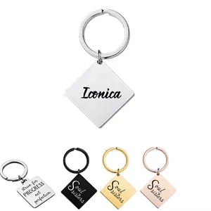 DIY Metal Keychain Blanks Stamping Tags