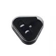 Portable Promotional Earbuds Triangle Case | https://www.bestnamebadges.com