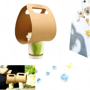 Disposable portable cup holder