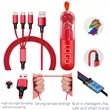 3 in 1 Multiple Charging cable | https://www.bestnamebadges.com