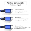 3 in 1 Multiple Charging cable | https://www.bestnamebadges.com