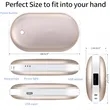 Rechargeable Hand Warmer Power Bank | https://www.bestnamebadges.com