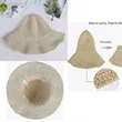Women Straw Hat | https://www.bestnamebadges.com
