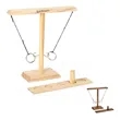 Wooden Ring toss Game | https://www.bestnamebadges.com