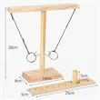 Wooden Ring toss Game | https://www.bestnamebadges.com